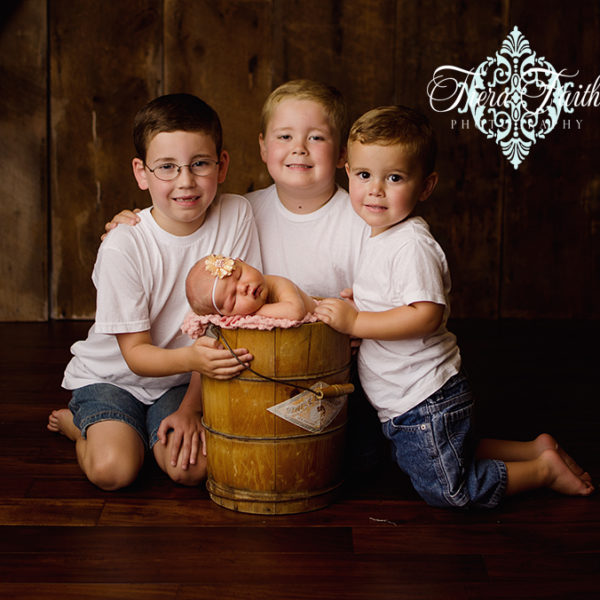 Brotherly Love - Nashville Tennessee Newborn Photographer
